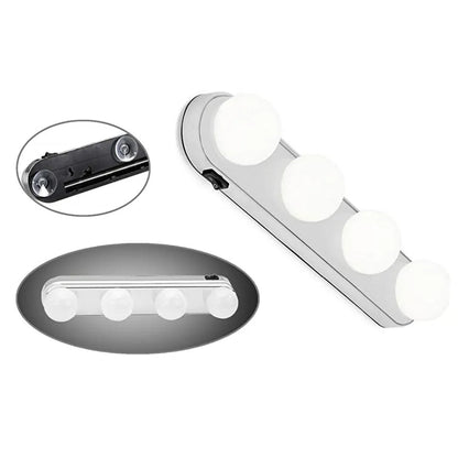 Пренослива LED светилка за огледало