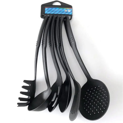 Сет од 13 парчиња тенџериња, тави и кујнски прибор со нелеплива површина