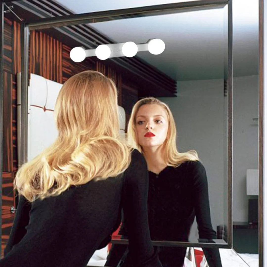 Пренослива LED светилка за огледало