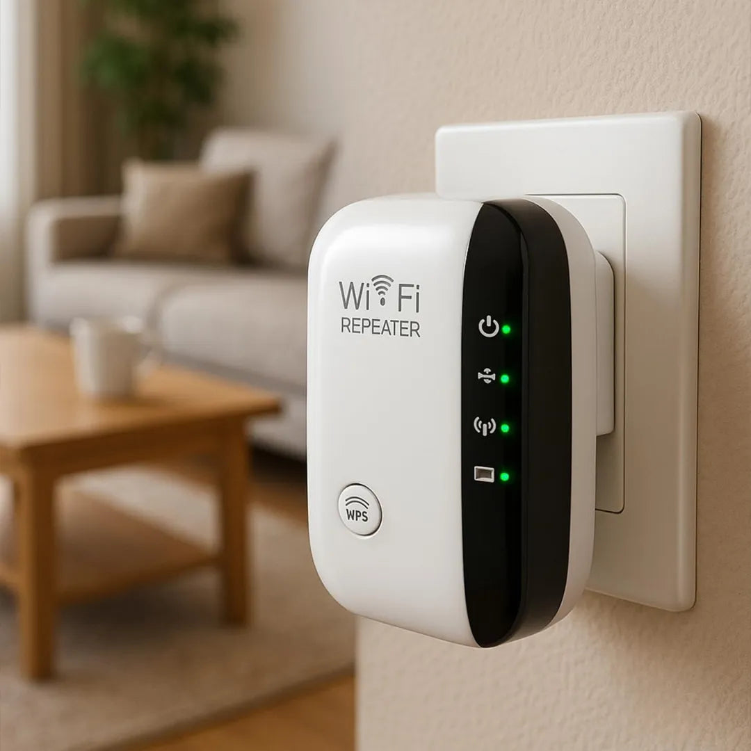 SignalPro - Безжичен WiFi засилувач со двојни антени и WPA2 заштита