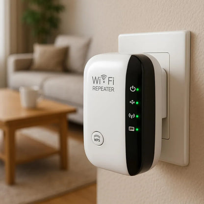 SignalPro - Безжичен WiFi засилувач со двојни антени и WPA2 заштита