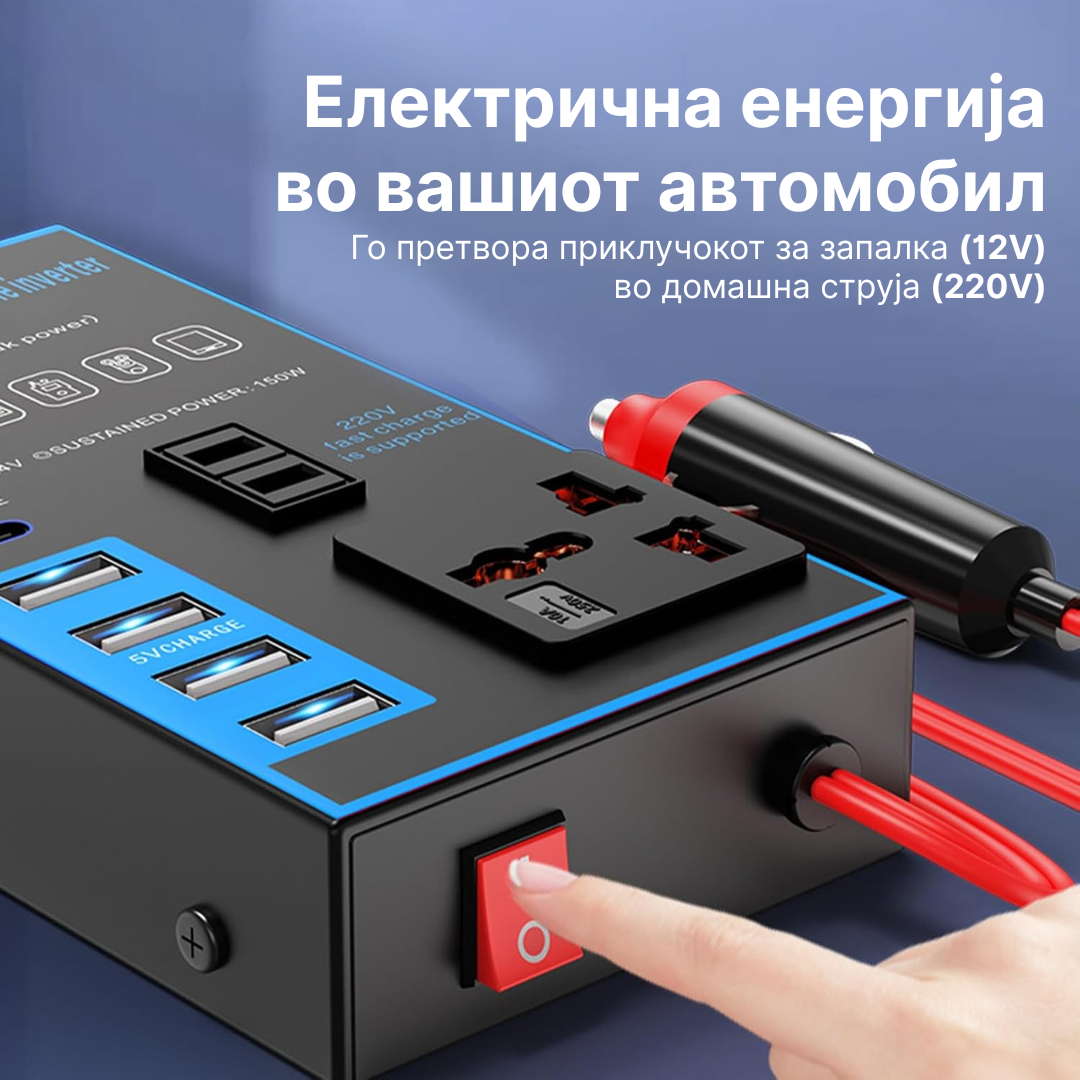 Инвертер за струја во кола