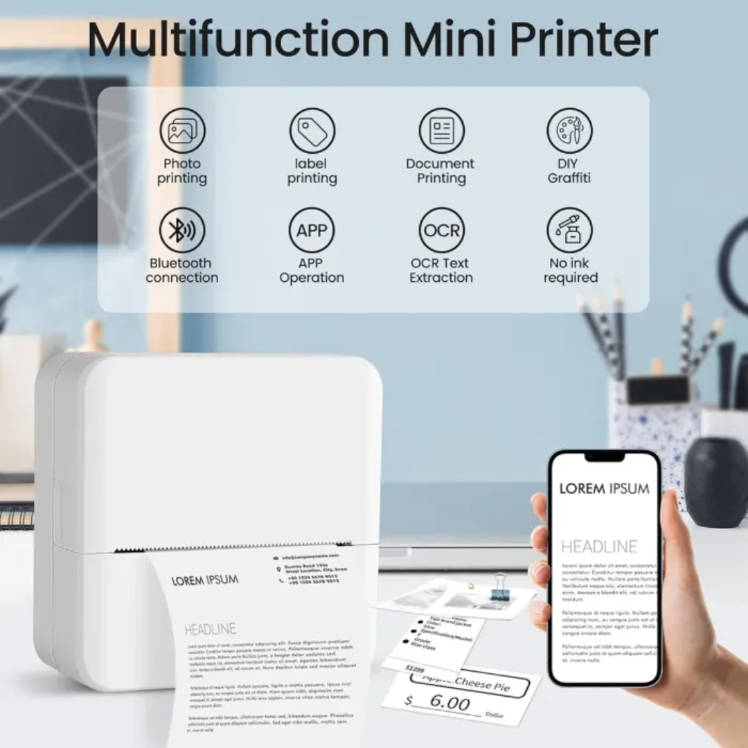 Mini Printer - Bluetooth