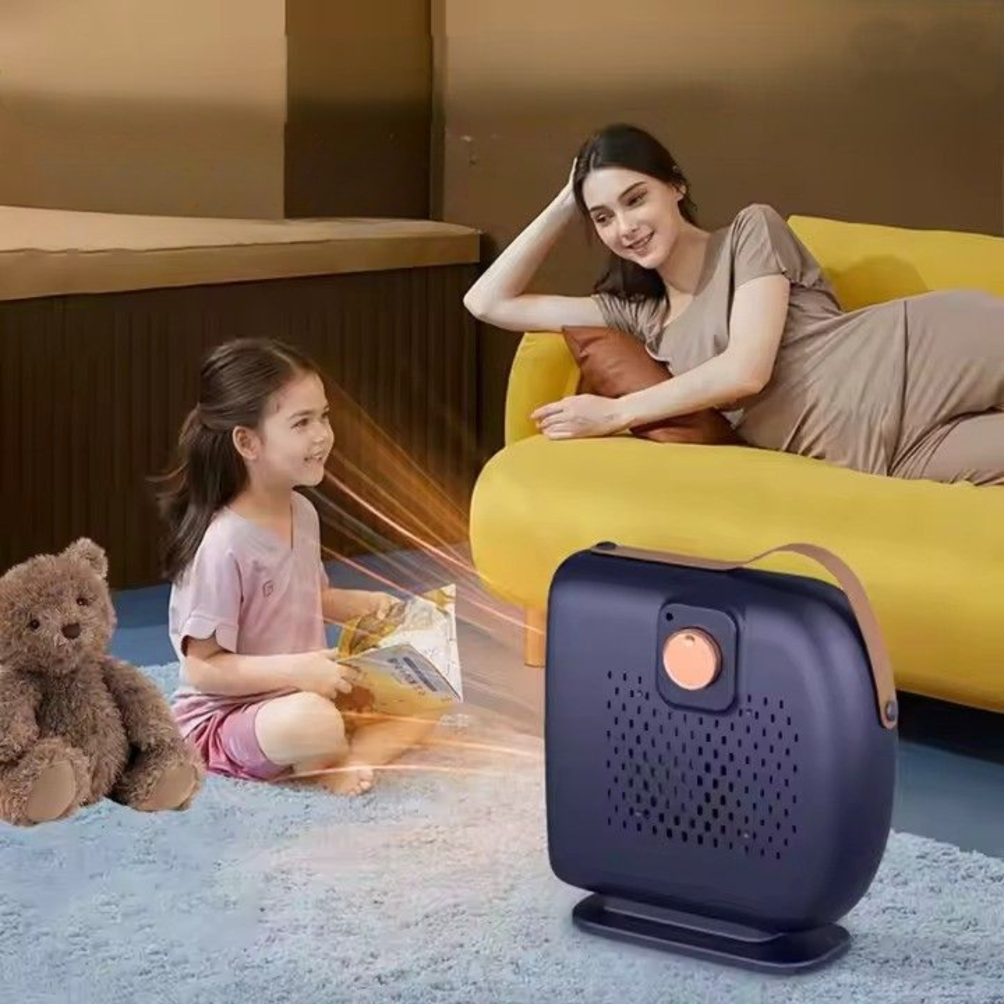 Desktop heater