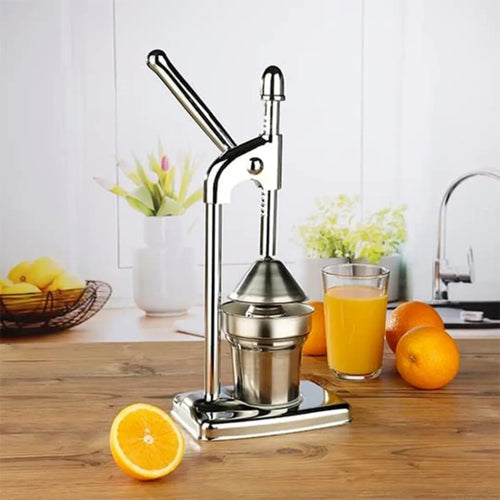 Професионален рачен соковник со лост и цедалка