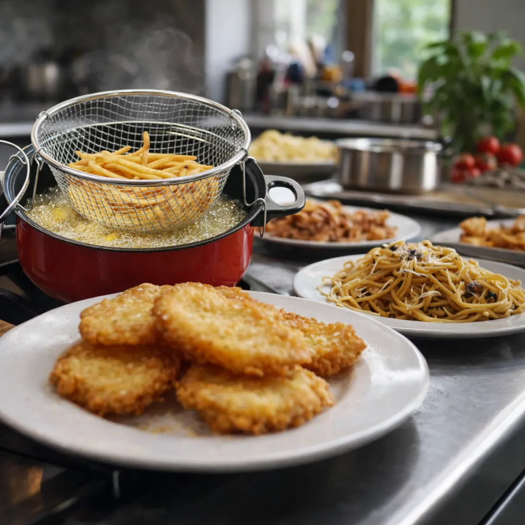 3 во 1 Уред за динстање, варење и пржење