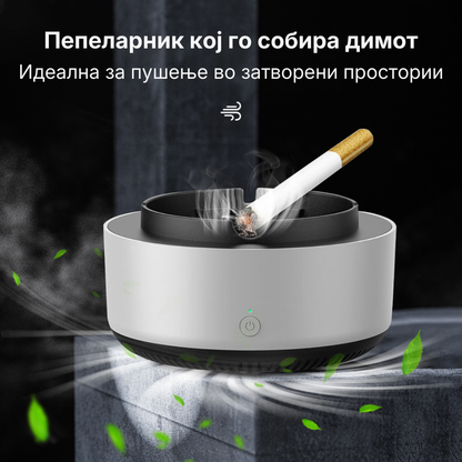 Пепеларник кој собира дим