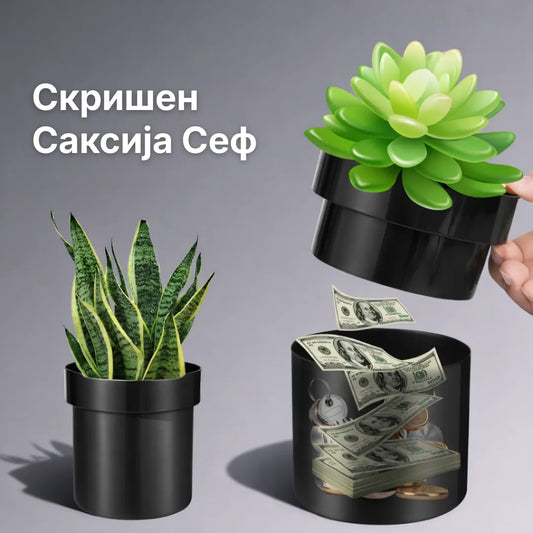 Таен саксија сеф